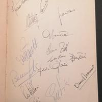 Autografi Giocatori Nazionale Calcio anni 70 