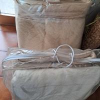 Coperta e coprimaterasso matrimoniali Merino