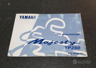 USO E MANUTENZIONE MANUALE YAMAHA MAJESTY 250 DX Y