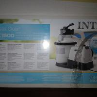 pompa a sabbia  intex