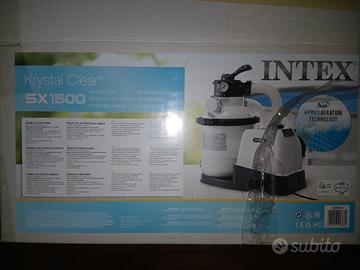 pompa a sabbia  intex