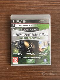 Splinter cell trilogy completo per playstation 3