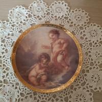 Vecchio piattino in ceramica marchiato "Limoges"