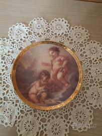 Vecchio piattino in ceramica marchiato "Limoges"
