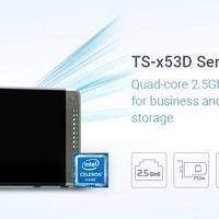 NAS QNAP TS-x53D con 80 TB WD Gold – Perfetto