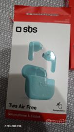 Cuffie bleutooth sbs tws air free