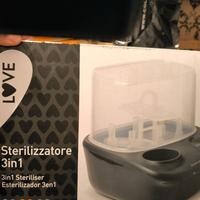 sterilizzatore scalda biberon 3 in 1