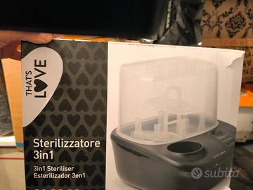 sterilizzatore scalda biberon 3 in 1