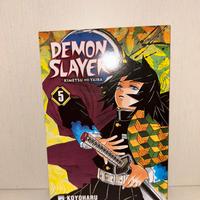 manga di “Damon Slayer“ numero cinque