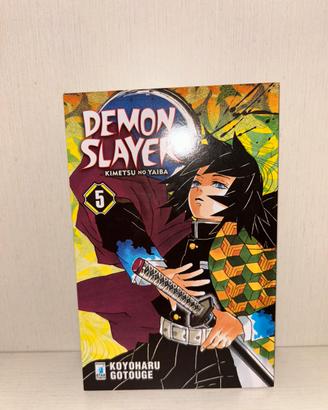 manga di “Damon Slayer“ numero cinque