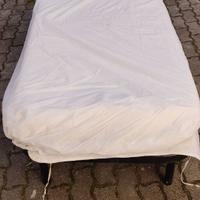 Rete una piazza con materasso in lattice.