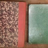 Libri di fisica e chimica vecchi 1920 