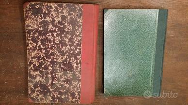 Libri di fisica e chimica vecchi 1920 