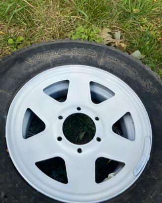 Cerchi 15 fuoristrada toyota  land cruiser -pajero