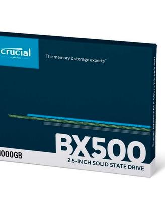 SSD SATA INTERNO CRUCIAL BX500 1 TB  USB 3.2