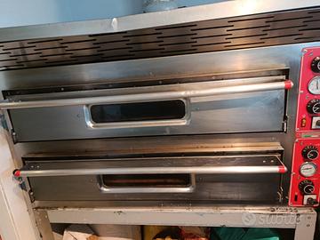 Forno pizza elettrica professionale 6+6