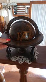 mappamondo legno