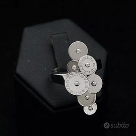 BULGARI COLLEZIONE CICLADI ANELLO ORO BIANCO 18 KT