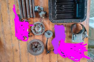 Ricambi motore Fiat 126-500.