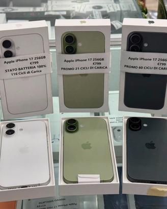 Apple iPhone 17 256GB - PROMO BATTERIA 100%