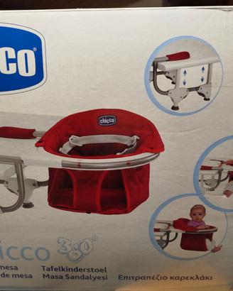 Seggiolino da tavola Chicco girevole 360°