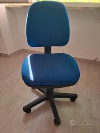 Sedia ufficio con rotelle 