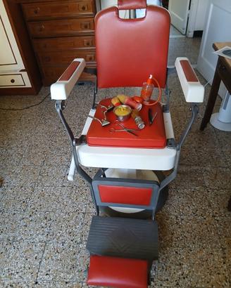 poltrona  parrucchiere anni 70 pietranera
