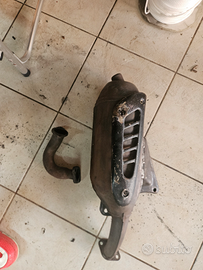 Marmitta sm 02 no kat per blocconi 125,150,180