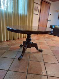 Tavolo antico in mogano stile inglese con allunghe