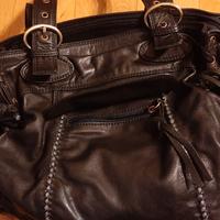 borsa Nicoli in vera pelle