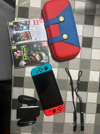 Switch + 3 giochi