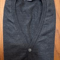 Gilet senza maniche da uomo, Nous, colore grigio