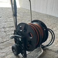 Avvolgitubo, irrigatore, canna dell’acqua