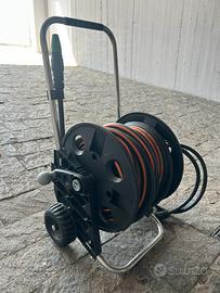 Avvolgitubo, irrigatore, canna dell’acqua