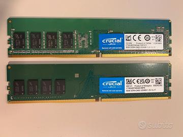 RAM DDR4 da 16GB (2 moduli da 8GB)