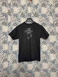 T-shirt nera BUBU cartoon unisex