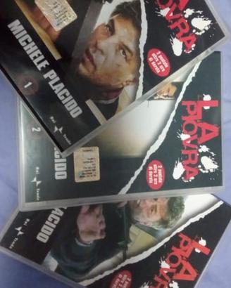 3 DVD originali "La Piovra",1° serie.