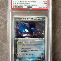 T.A. Kyogre holo 1st edition - PSA 7