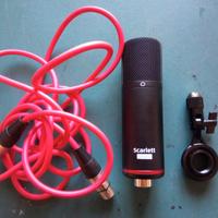 Microfono a condensatore focusrite