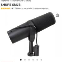 Shure sm7b + rode PSA1