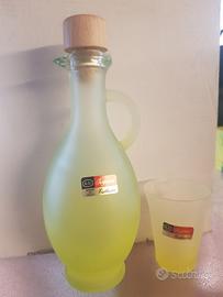 set bicchieri/bottiglia limoncello