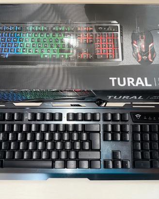 Trust GXT 845 Tural Gaming – Tastiera + Mouse