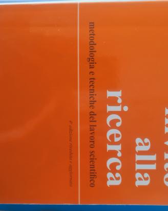 Invito alla ricerc a libro universitario