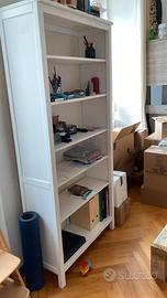 Libreria ikea Hemnes bianca