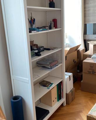 Libreria ikea Hemnes bianca