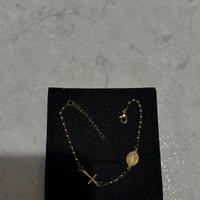 Bracciale rosario acciaio inossidabile