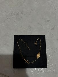 Bracciale rosario acciaio inossidabile