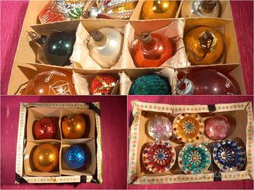 Addobbi anni 60 per albero di Natale