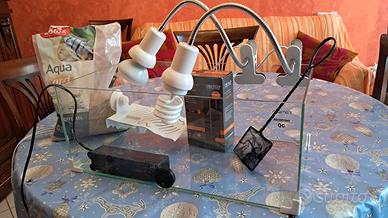 Terraracquario per tartarughe d'acqua 