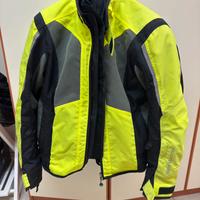 Giacca moto bmw airshell gialla tg 38.